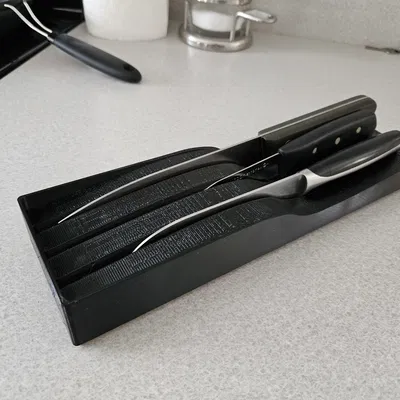 4 Khay Cắm Dao Nhà Bếp Gridfinity (4 Gridfinity Kitchen Knife Blocks)