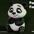Panda Fanda – Mô hình gấu trúc dễ thương - Thumbnail 1