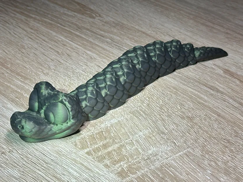 Squiggles – Rắn Articulated (Khớp Nối) Dễ Thương - Image 3