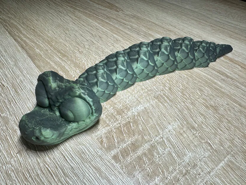 Squiggles – Rắn Articulated (Khớp Nối) Dễ Thương - Image 7