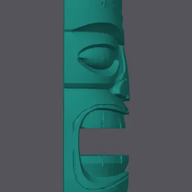 Tượng Tiki Tribal Hawaii Trang Trí Độc Đáo