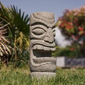 Tượng Tiki Tribal Hawaii Trang Trí Độc Đáo