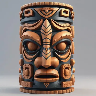 Tượng Tiki Tribal - Trang trí độc đáo, quà tặng ý nghĩa