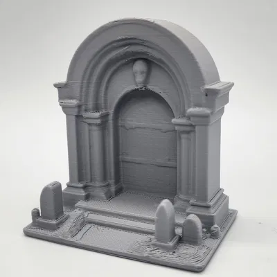 Mô Hình Cổng Lăng Mộ 3D Cho Game RPG