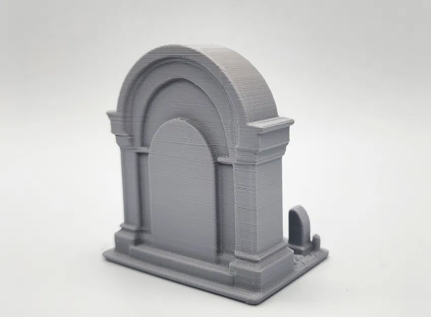 Mô Hình Cổng Lăng Mộ 3D Cho Game RPG - Image 3