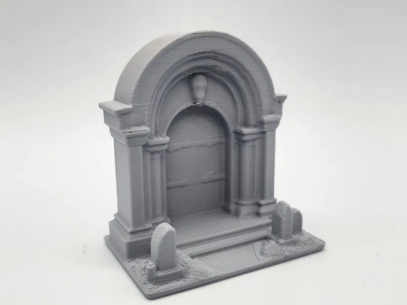 Mô Hình Cổng Lăng Mộ 3D Cho Game RPG - Image 4