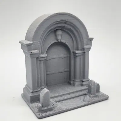 Mô Hình Cổng Lăng Mộ 3D Cho Game RPG