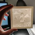 Mô Hình "Flower Boy" Lithophane 3D - Tái Hiện Album Cover Độc Đáo - Thumbnail 1