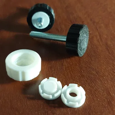 Núm vặn M8, M6, M5 & M4 – kèm nắp chụp che đầu bu-lông hoặc đai ốc