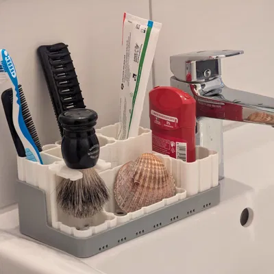 Hộp Phòng Tắm Modular / Khay Tổ Chức Phòng Tắm