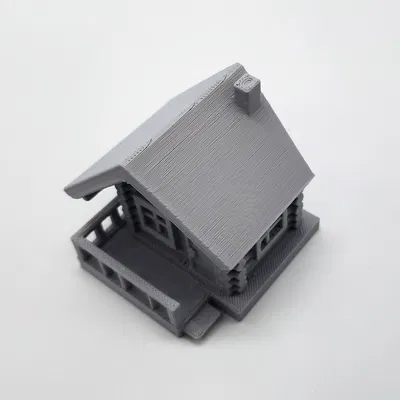 Mô Hình Nhà Gỗ Mini Cho Bàn Chơi RPG & D&D