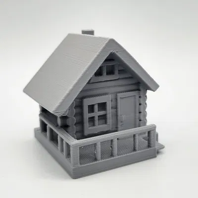 Mô Hình Nhà Gỗ Mini Cho Bàn Chơi RPG & D&D