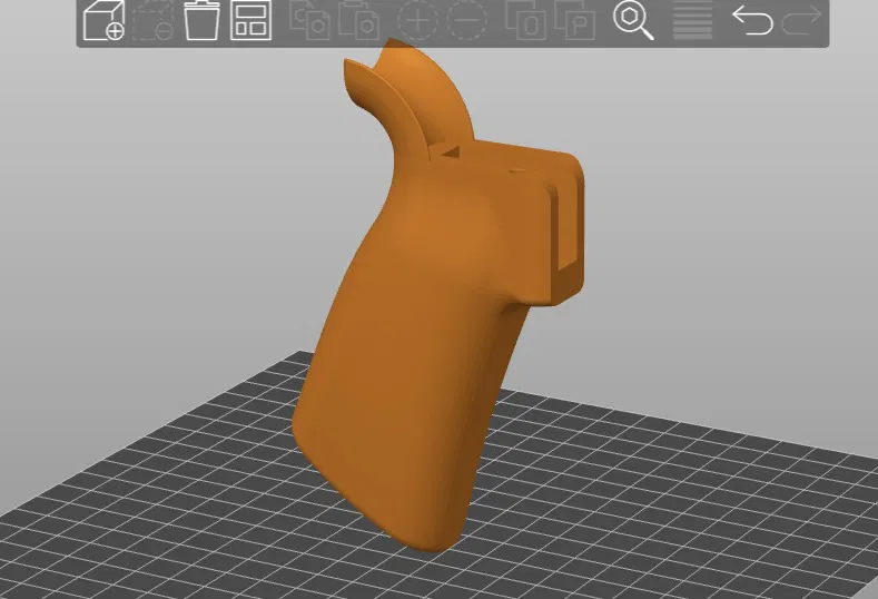 Tay cầm Hoffman Tactical với Full Milspec Beavertail - Image 2