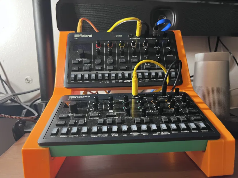 Giá đỡ 2 tầng cho Roland AIRA Compact (Roland AIRA Compact 2 Tier Stand) - Image 2