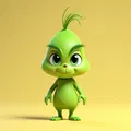 Mô Hình Grinch Tí Hon Dễ Thương - Trang Trí Giáng Sinh - Thumbnail 1