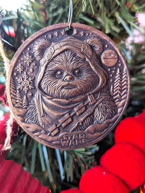 Ewok - Star Wars Christmas ornament - Image 1