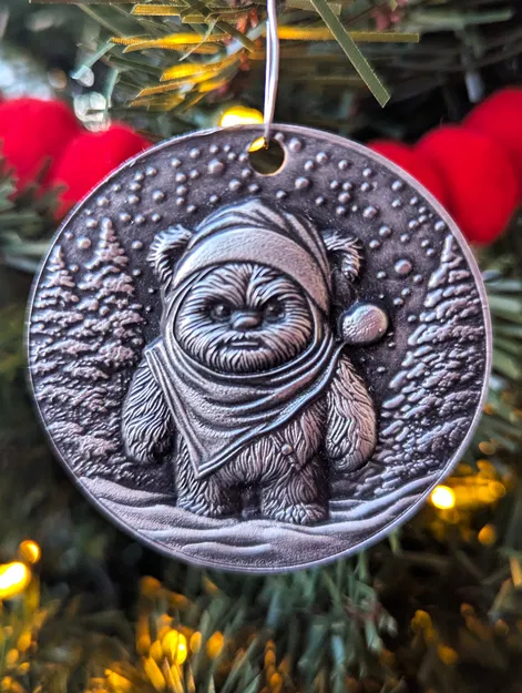 Ewok - Star Wars Christmas ornament - Image 2