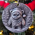 Ewok - Star Wars Christmas ornament - Thumbnail 2