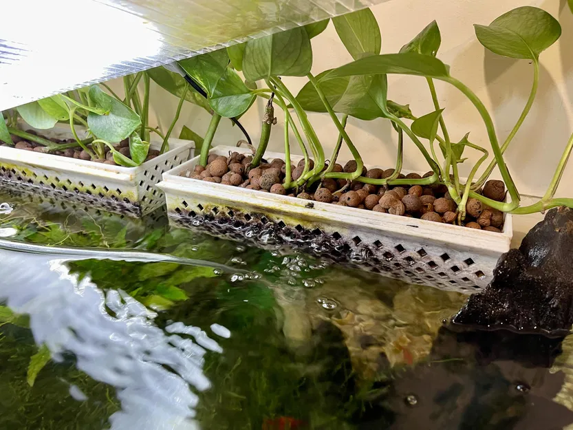 Giỏ trồng cây gắn bể cá (Fish Tank Planter Basket) - Image 1