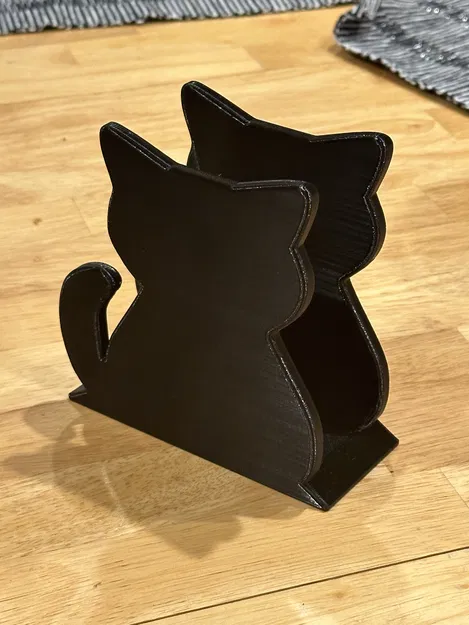 Khay giữ khăn ăn hình mèo (Cat Napkin Holder) - Image 1