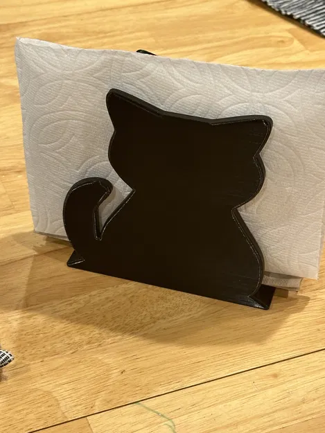 Khay giữ khăn ăn hình mèo (Cat Napkin Holder) - Image 2
