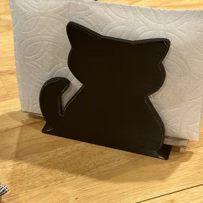 Khay giữ khăn ăn hình mèo (Cat Napkin Holder)