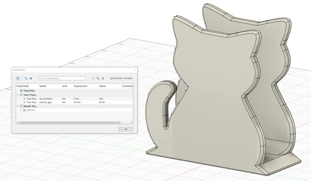 Khay giữ khăn ăn hình mèo (Cat Napkin Holder) - Image 3