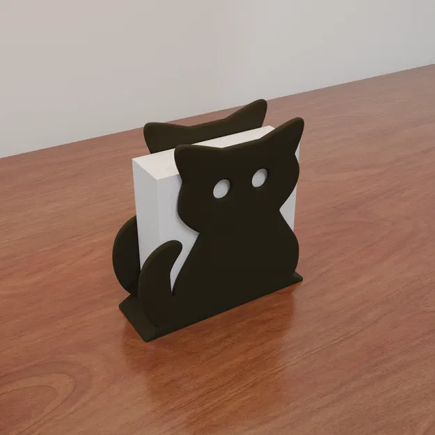 Kệ Đựng Khăn Giấy Hình Mèo Ngộ Nghĩnh - Image 1