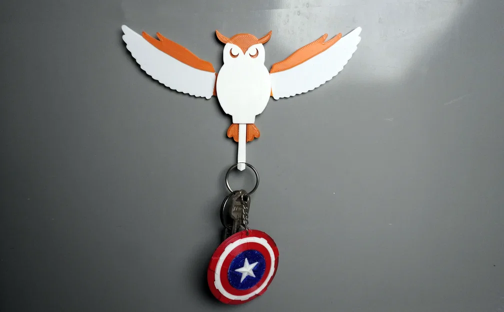Móc Treo Chìa Khóa Cú Mèo (Owl Key Hanger) - Image 1