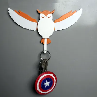 Móc Treo Chìa Khóa Cú Mèo (Owl Key Hanger)
