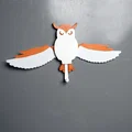 Móc Treo Chìa Khóa Cú Mèo (Owl Key Hanger) - Thumbnail 2