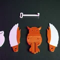 Móc Treo Chìa Khóa Cú Mèo (Owl Key Hanger) - Thumbnail 4