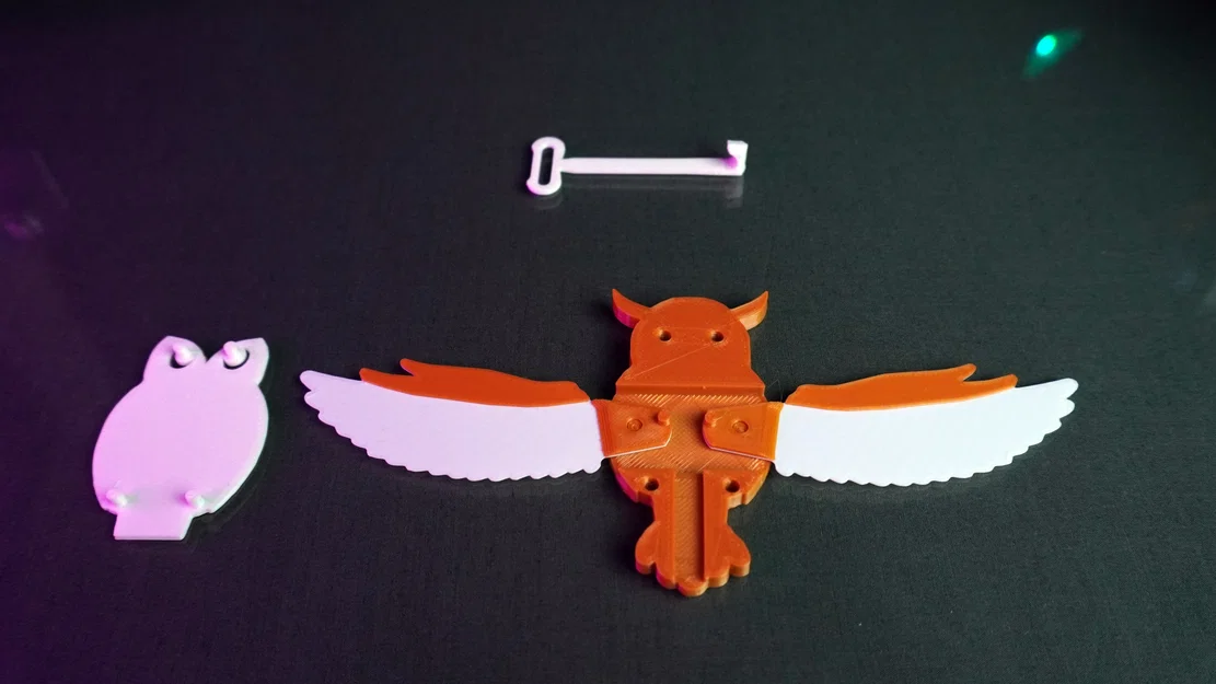 Móc Treo Chìa Khóa Cú Mèo (Owl Key Hanger) - Image 5