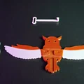 Móc Treo Chìa Khóa Cú Mèo (Owl Key Hanger) - Thumbnail 5