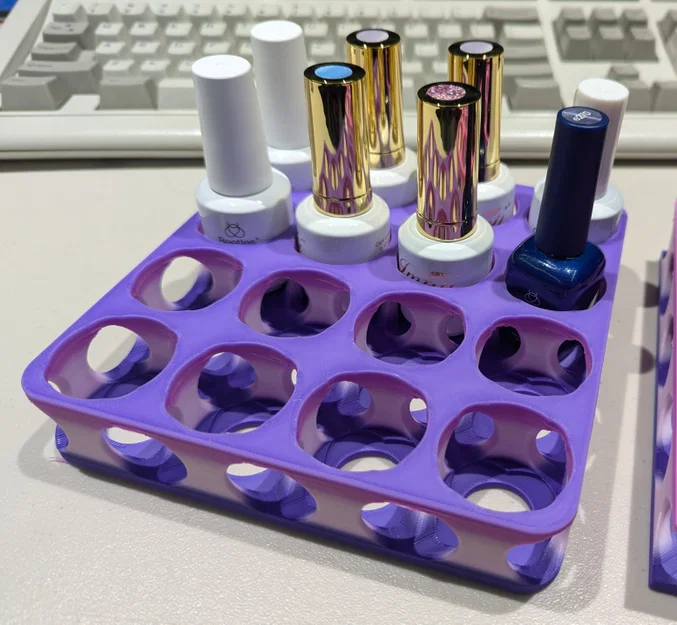 Khay/giá sắp xếp lưu trữ sơn móng tay (Nail Polish Storage Organizer) - Image 1
