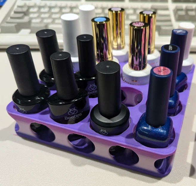 Khay/giá sắp xếp lưu trữ sơn móng tay (Nail Polish Storage Organizer) - Image 2