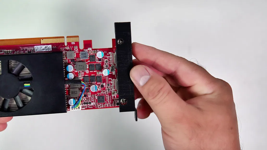 Bracket 3D cho Dell AMD Radeon RX6500 lắp Lenovo Tiny 5 - Image 4