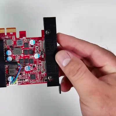 Bracket 3D cho Dell AMD Radeon RX6500 lắp Lenovo Tiny 5