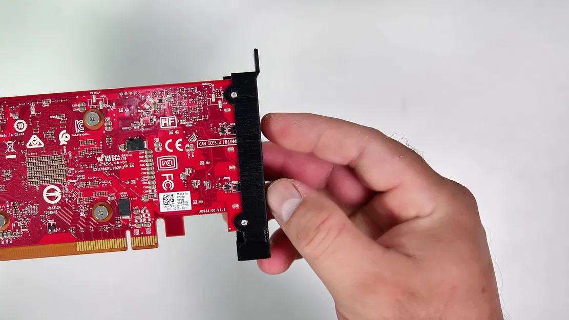 Bracket 3D cho Dell AMD Radeon RX6500 lắp Lenovo Tiny 5 - Image 5