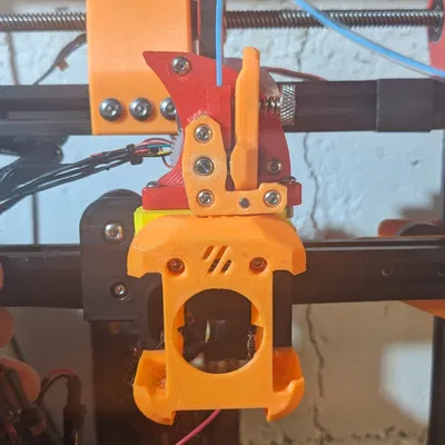 Ngàm gắn Dragonburner cho Ender 3 (Ender 3 Dragonburner mount)