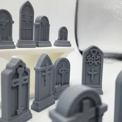 Bộ Bia Mộ Mini (10 Món)