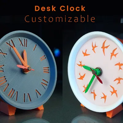 Đồng hồ để bàn tùy biến (Customizable Desk Clock)