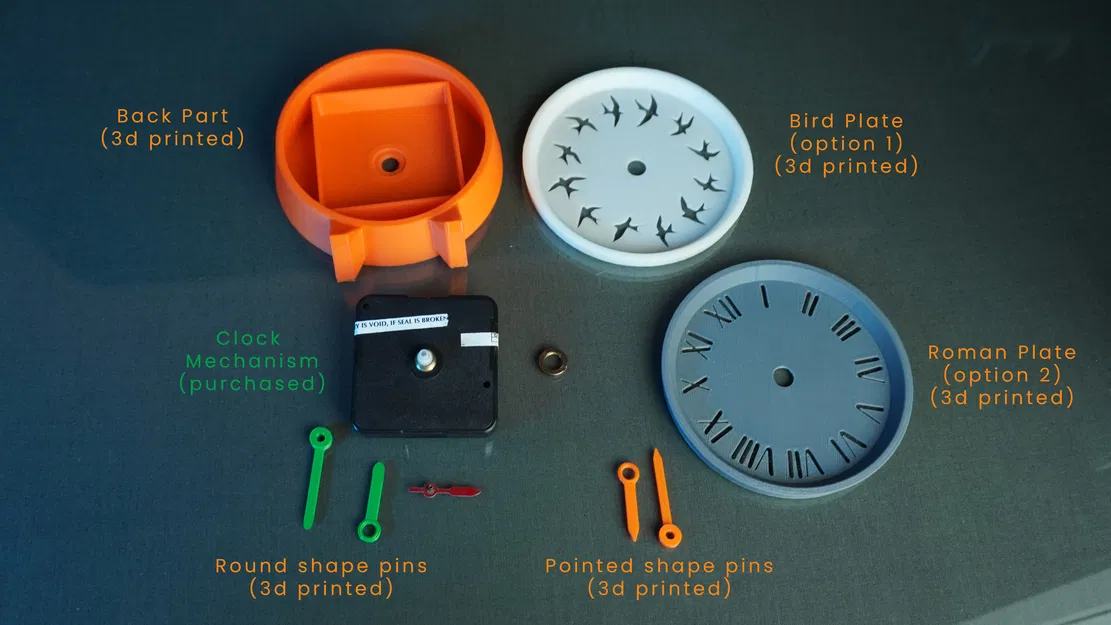 Đồng hồ để bàn tùy biến (Customizable Desk Clock) - Image 4