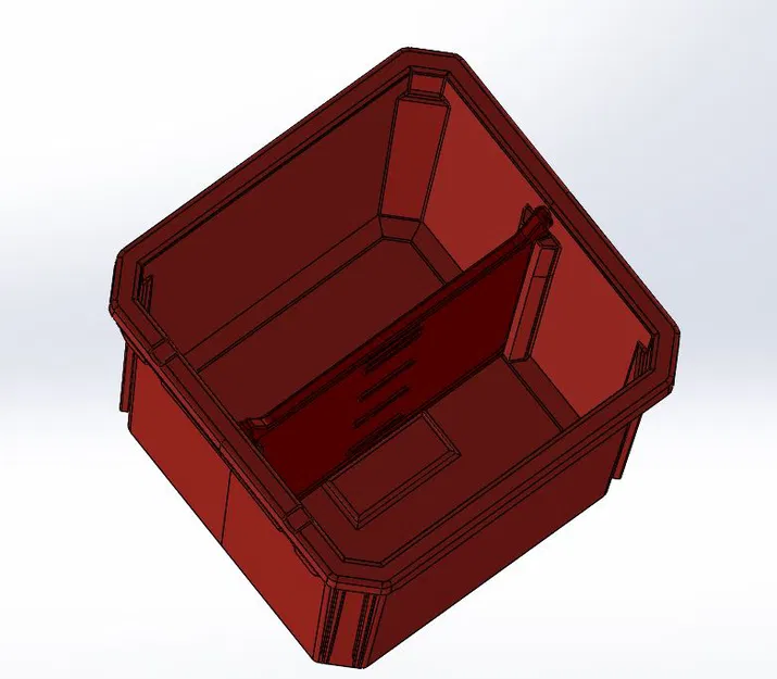 Khay vuông Packout Milwaukee có vách ngăn tháo rời (tương thích Organizer) - Image 1