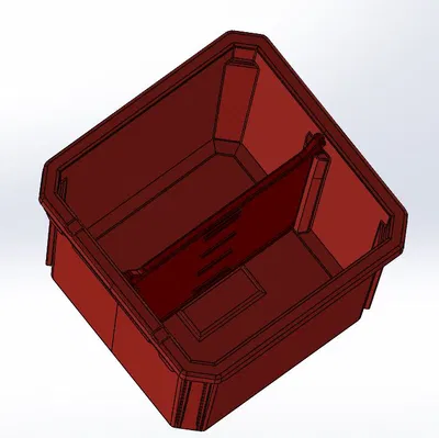 Khay vuông Packout Milwaukee có vách ngăn tháo rời (tương thích Organizer)