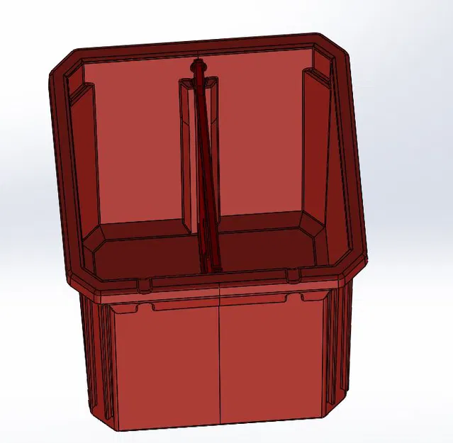 Khay vuông Packout Milwaukee có vách ngăn tháo rời (tương thích Organizer) - Image 2