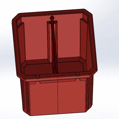 Khay vuông Packout Milwaukee có vách ngăn tháo rời (tương thích Organizer)