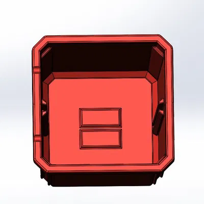 Khay vuông Packout Milwaukee có vách ngăn tháo rời (tương thích Organizer)