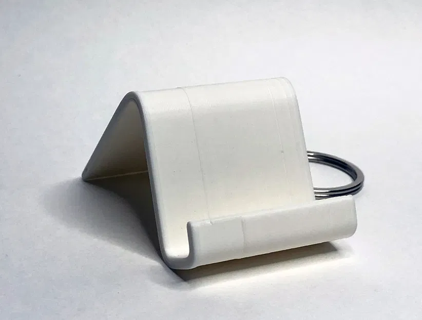 Móc khóa đế đỡ điện thoại mini (MINI SMARTPHONE STAND KEYCHAIN) - Image 2