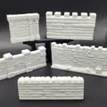 5 Mẫu Tường Đá Mini (5 Stone Wall Miniatures) - Thumbnail 1